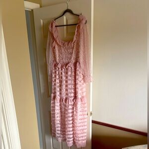 Sister Jane Pink Ruffled Dress